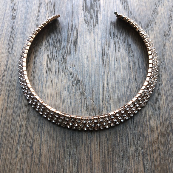 Rhinestone choker - Picture 2 of 5